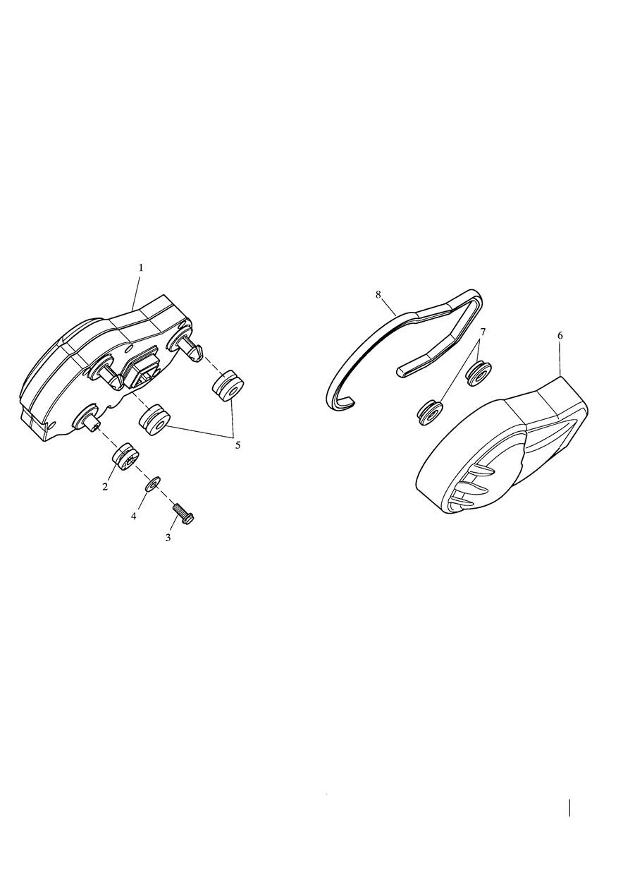 Instruments Fusion White; Roulette Green; Jet Black exploded diagram