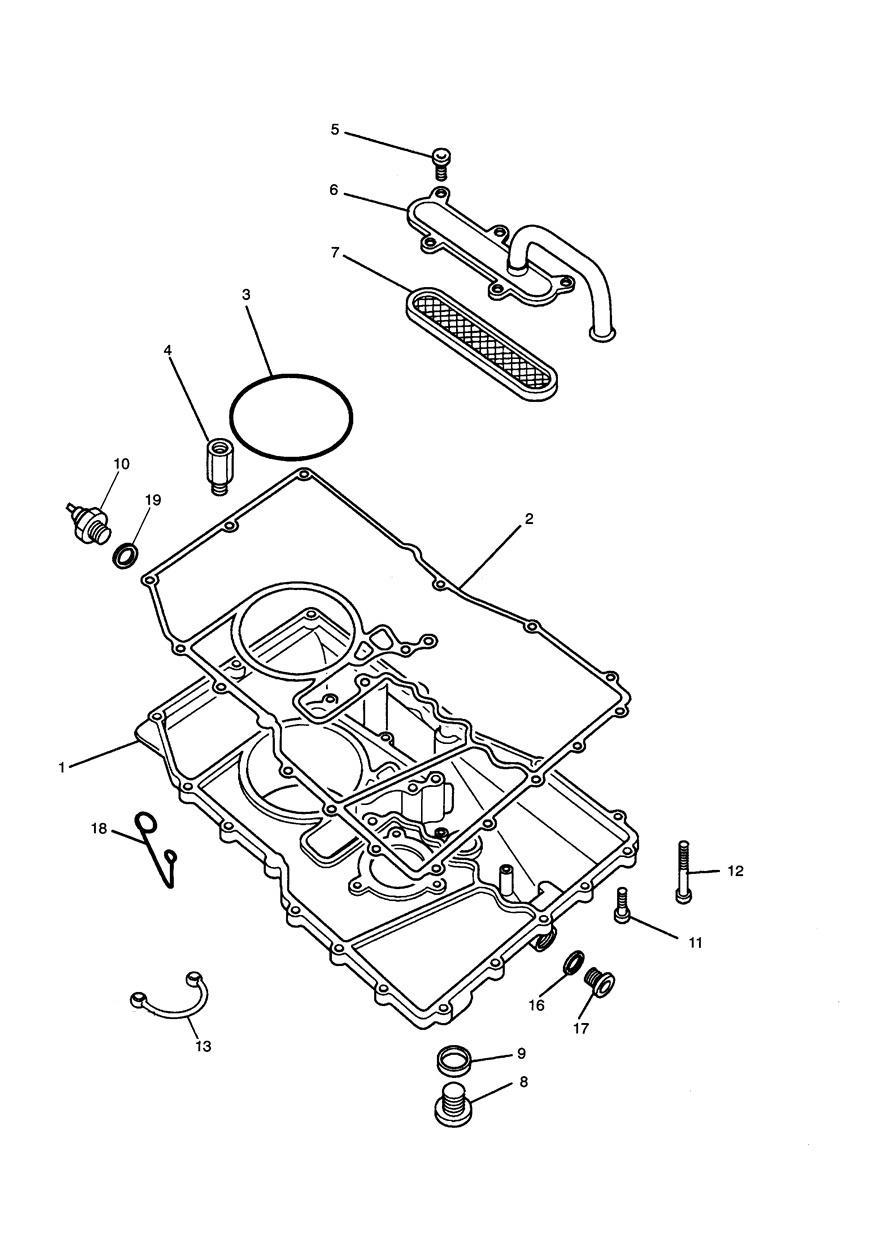 Sump exploded diagram