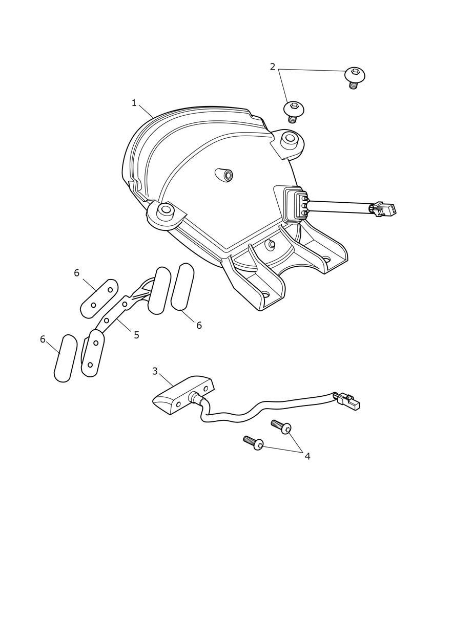 Rear Light exploded diagram