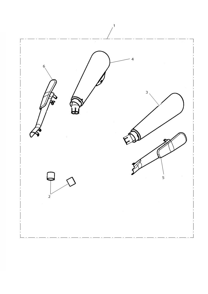 Black Silencer Kit - Night Storm Only exploded diagram