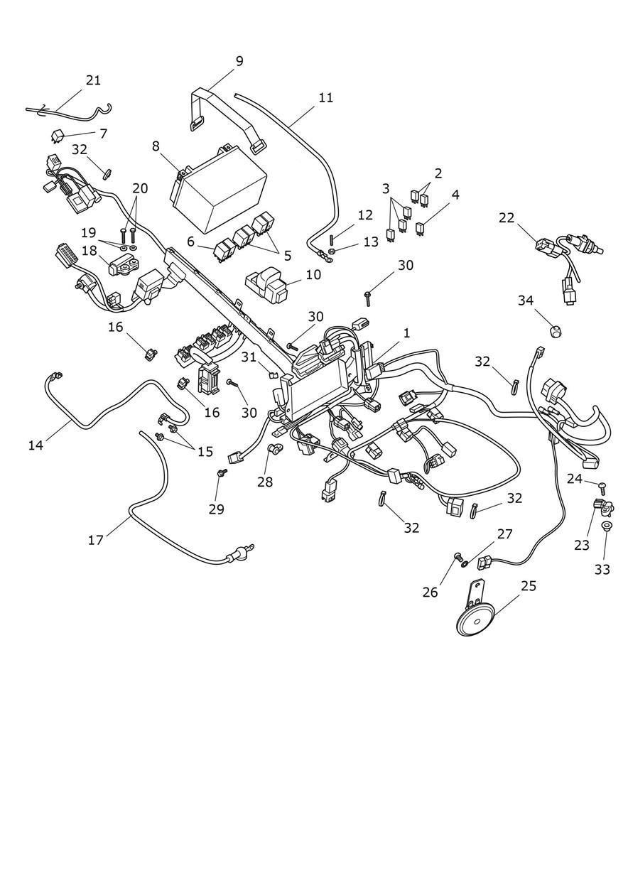 Electrical Equipment exploded diagram