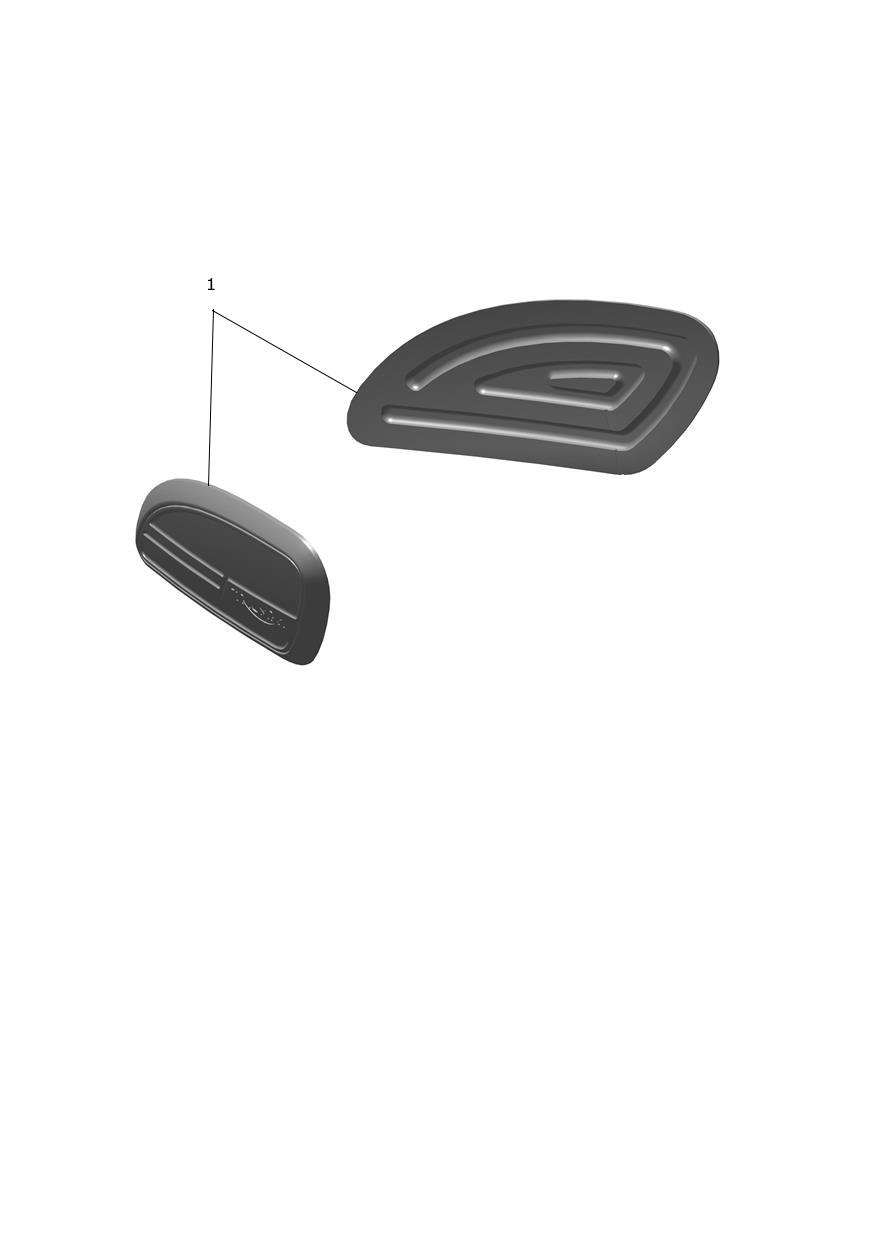 Knee Pad Kit exploded diagram