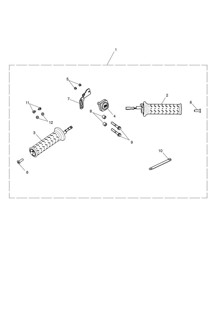 Heated Grip Kit exploded diagram