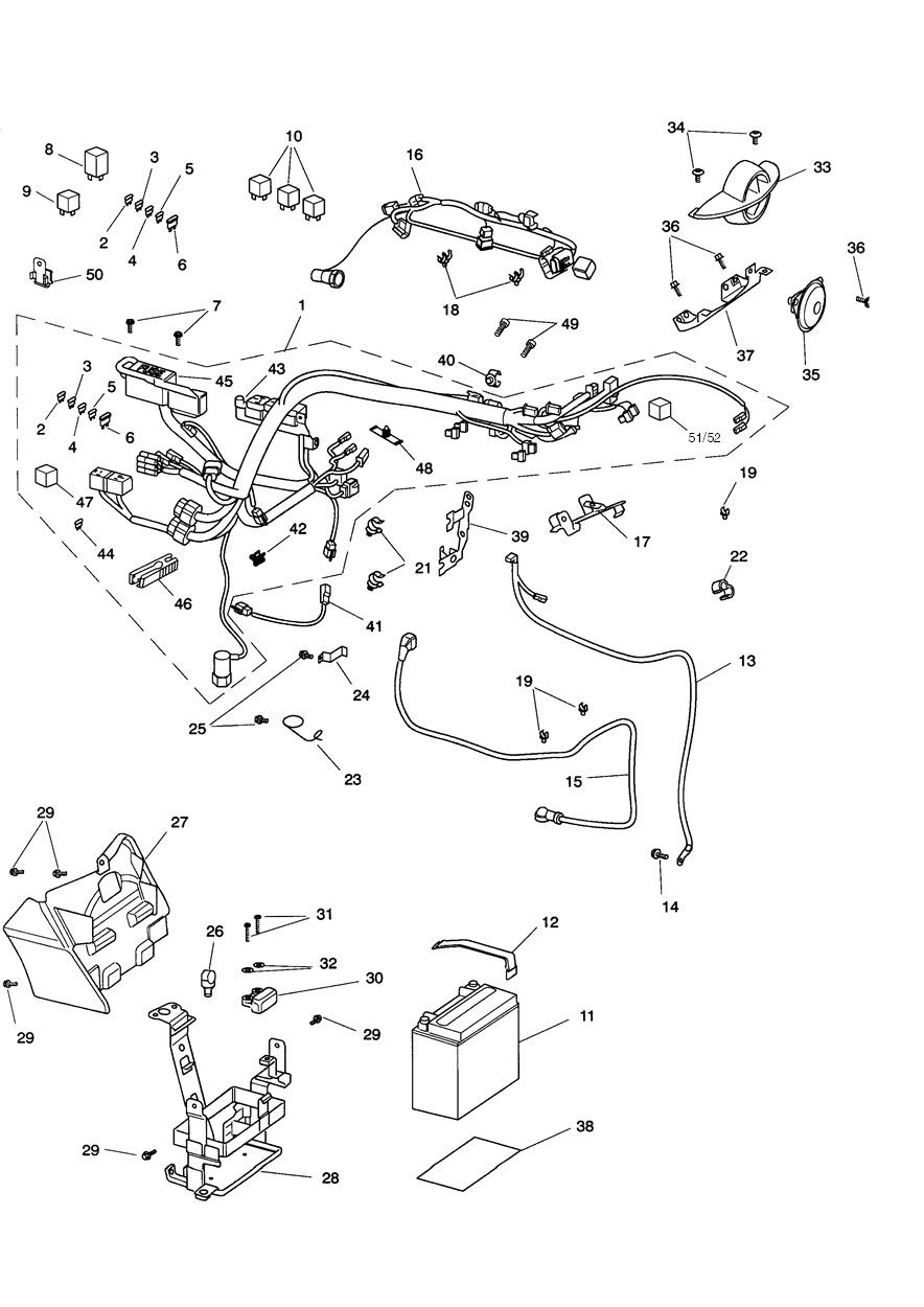 Electrical Equipment exploded diagram