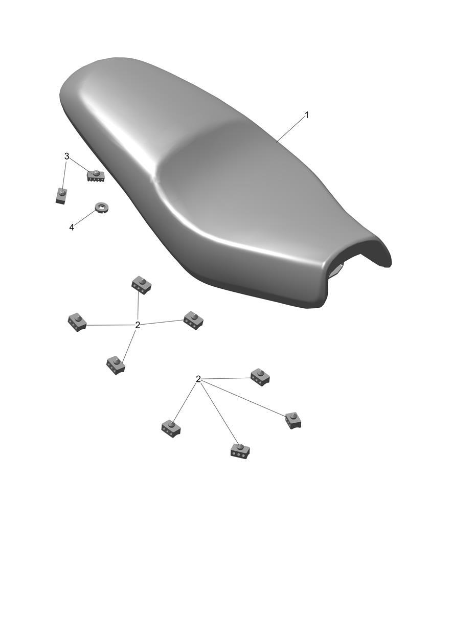 Seat exploded diagram