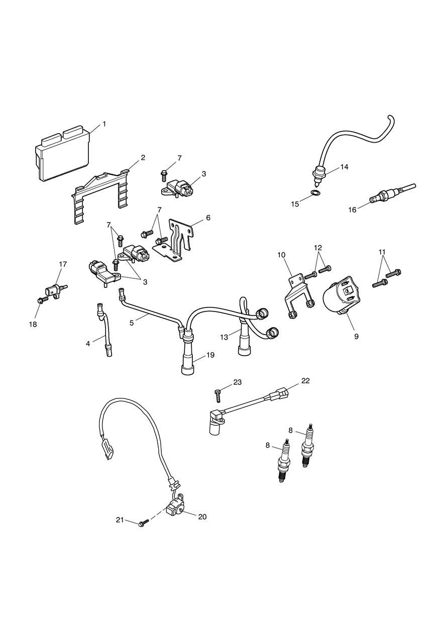 Ignition System exploded diagram
