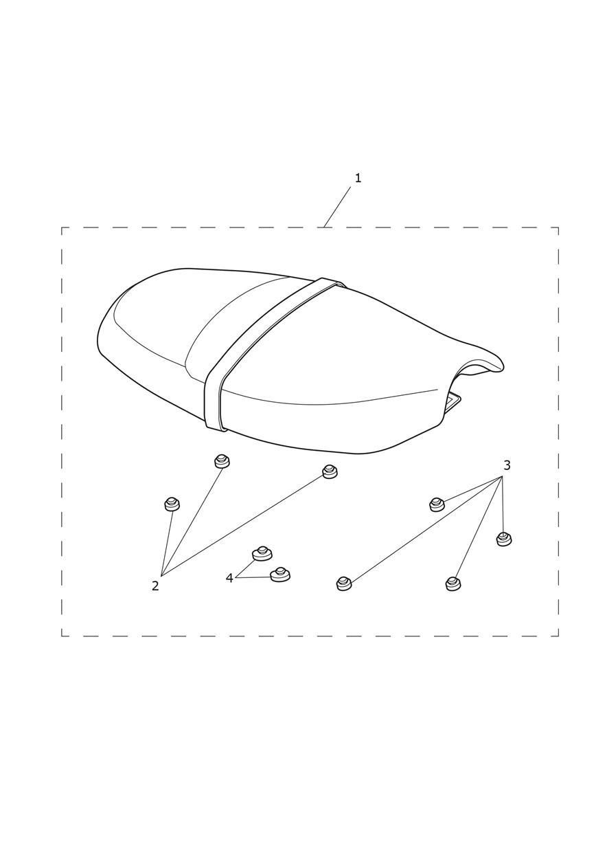 Seat exploded diagram