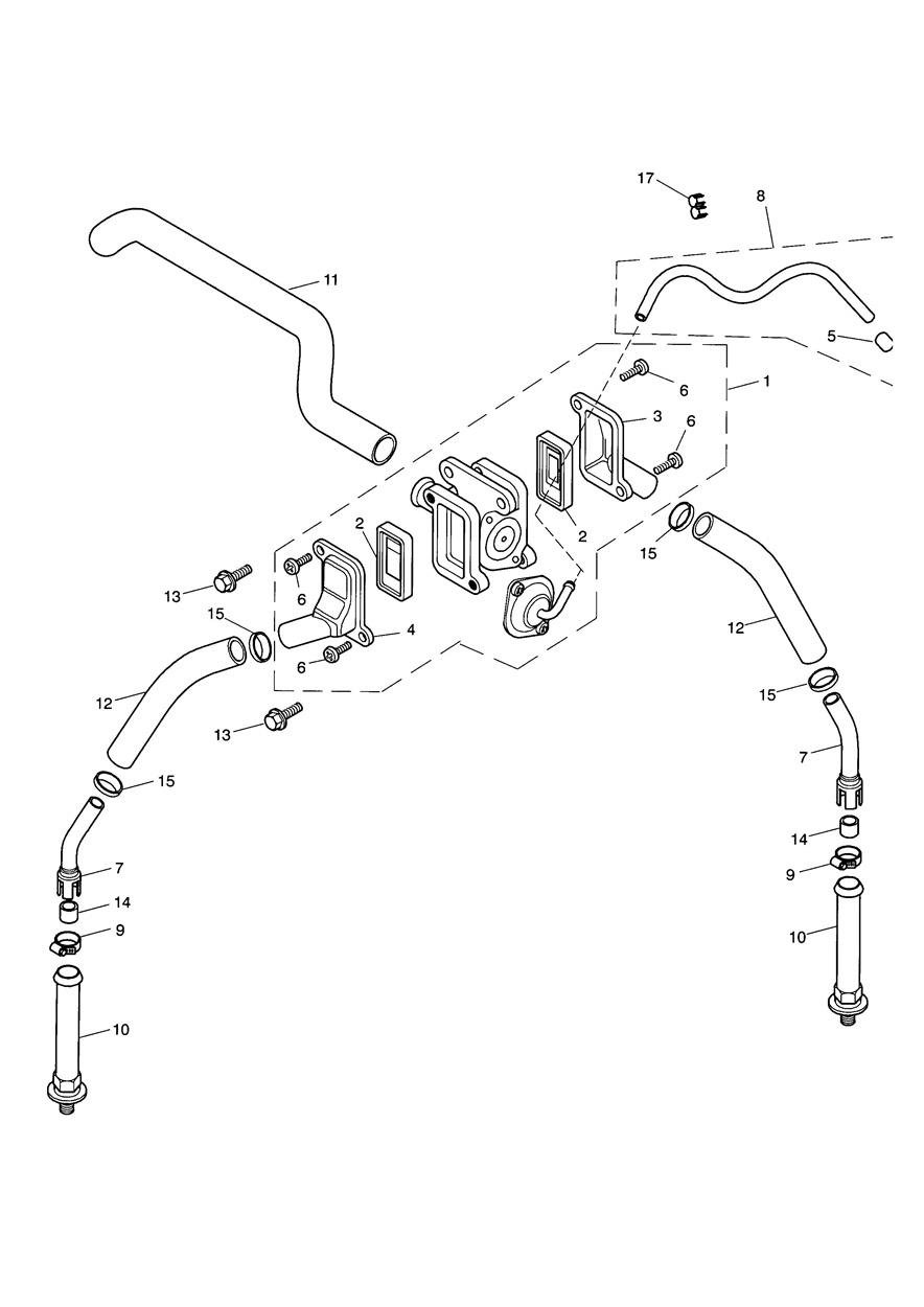 Emissions Control exploded diagram