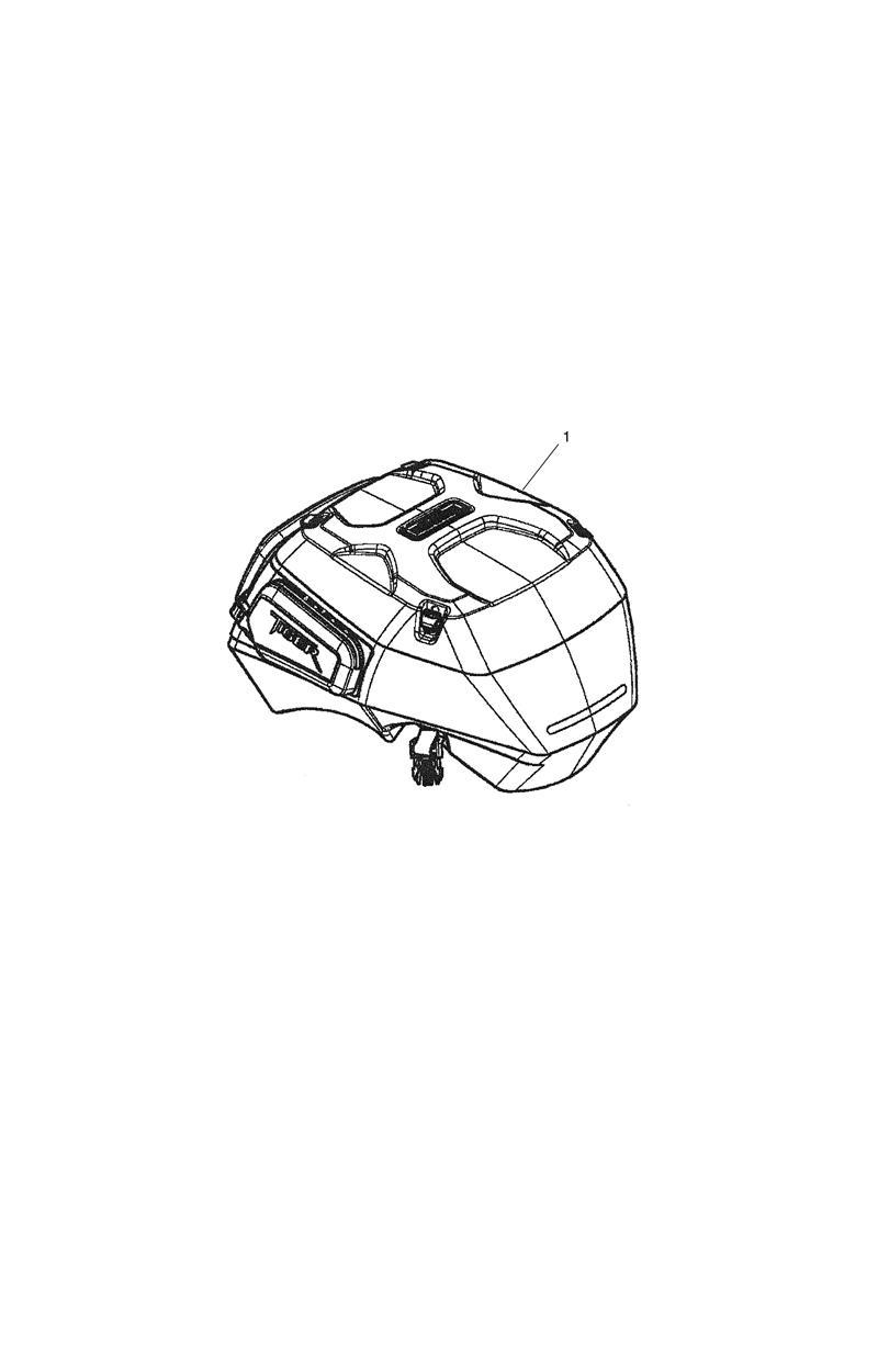 Tank Bag, 15-18L exploded diagram