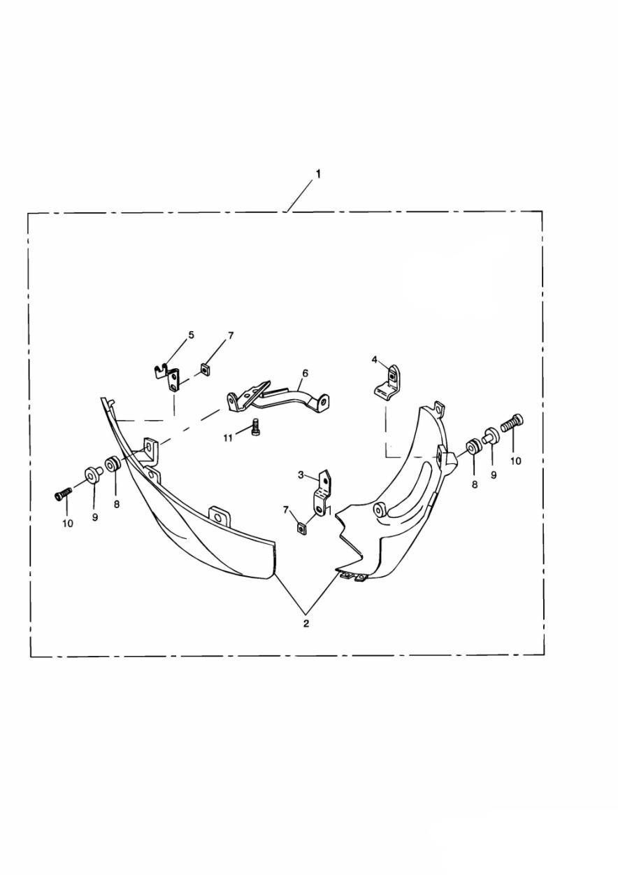 Belly Pan Kit exploded diagram