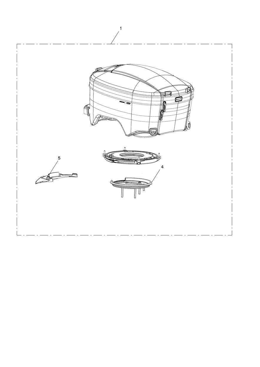 Tank Bag Kit, Q/R, 9-12L exploded diagram