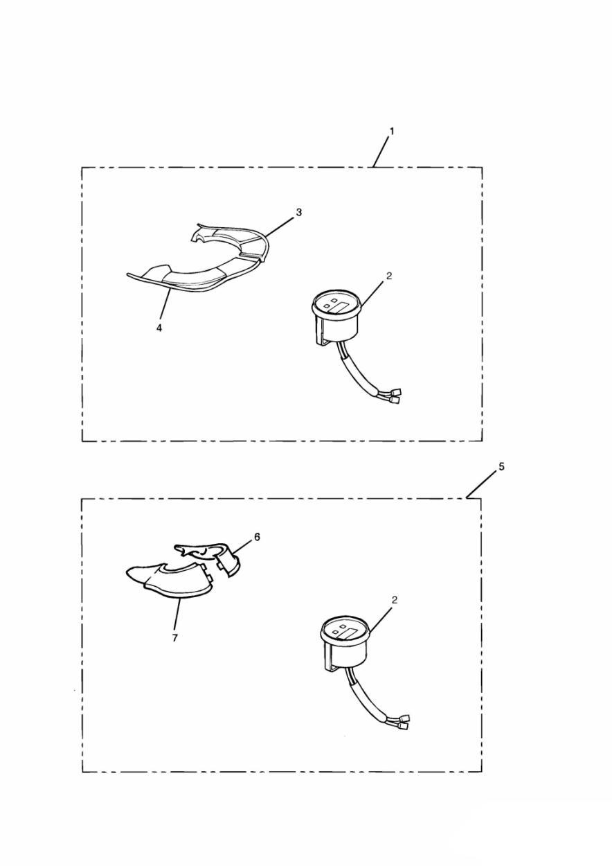 Clock Kit exploded diagram
