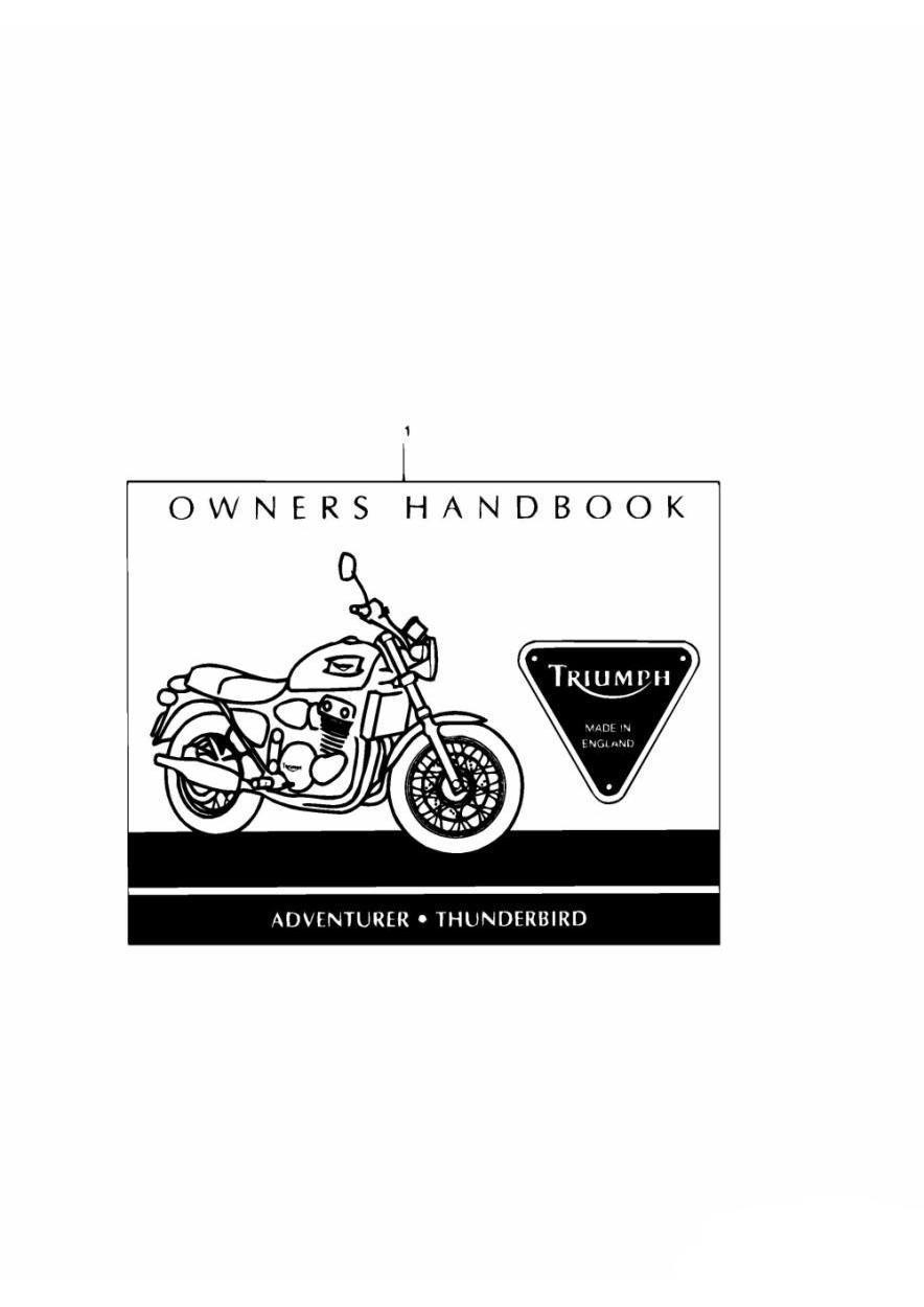 Owners Handbook exploded diagram
