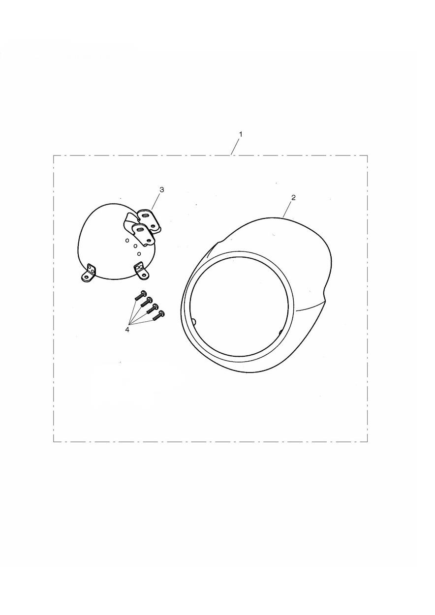 Flyscreen Kit exploded diagram