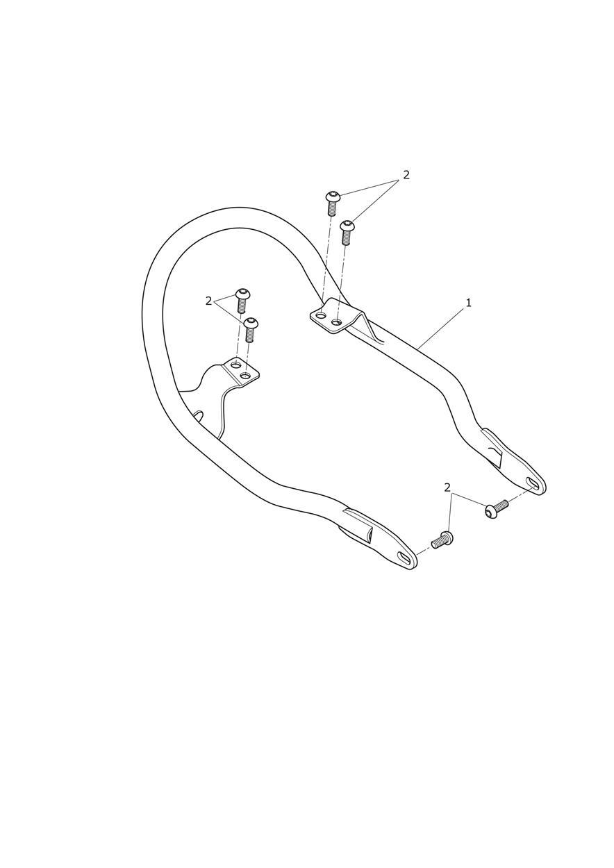 Grab Rail Bonneville 110th Edition & exploded diagram