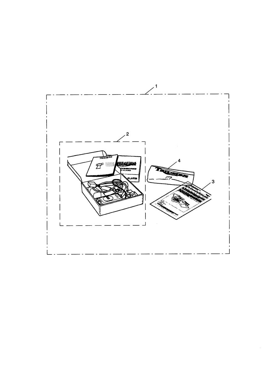 Alarm Kit, S4 exploded diagram