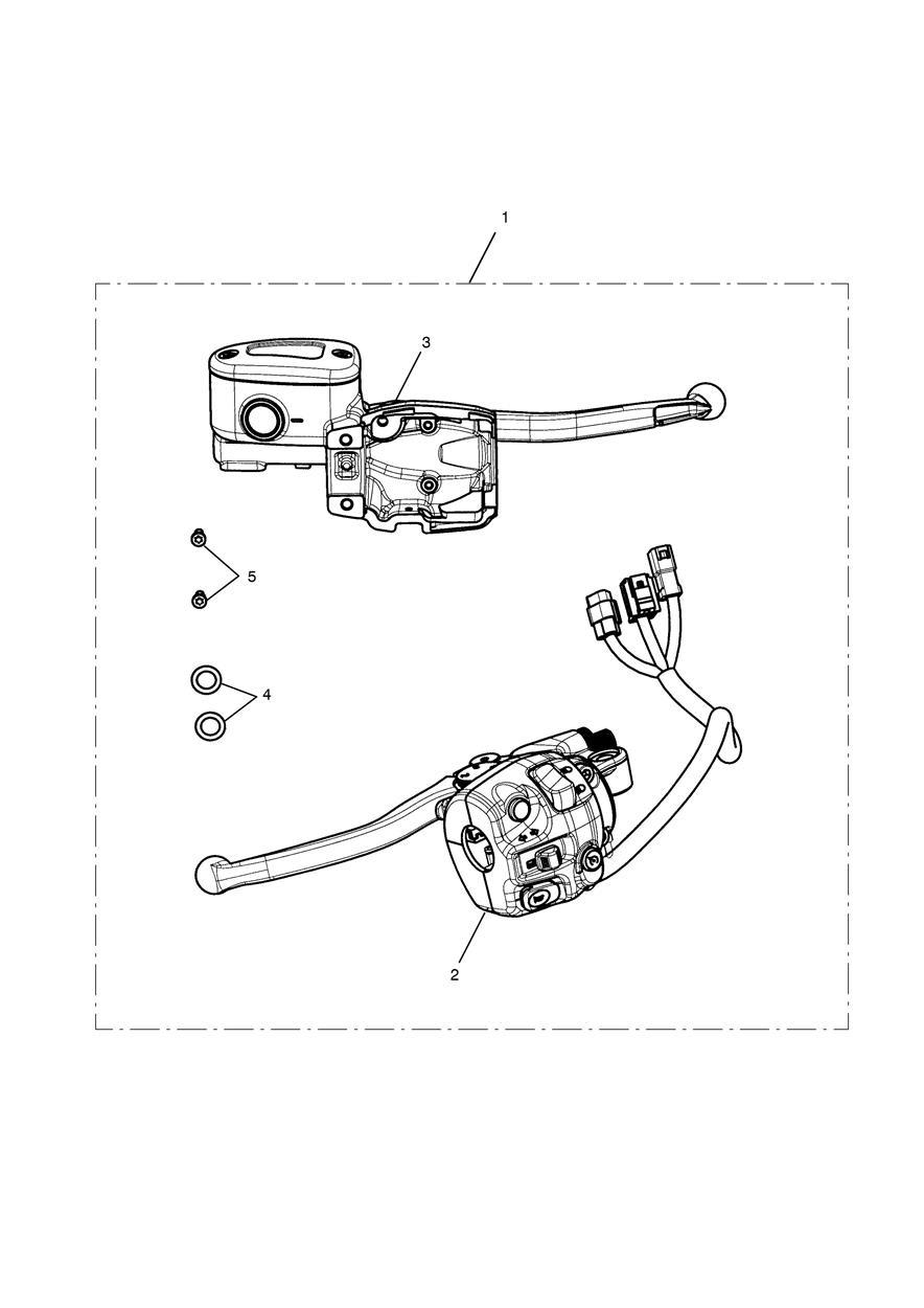 Cruise Control Kit, DRL exploded diagram