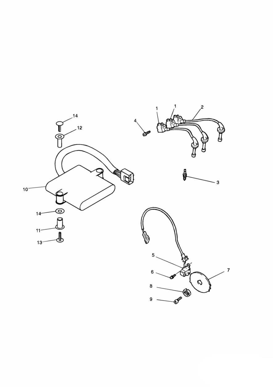 Ignition System exploded diagram