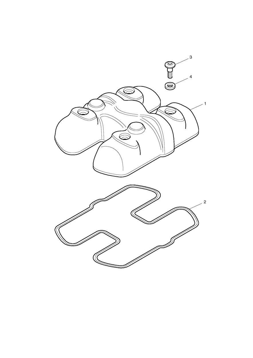 Cam Cover exploded diagram