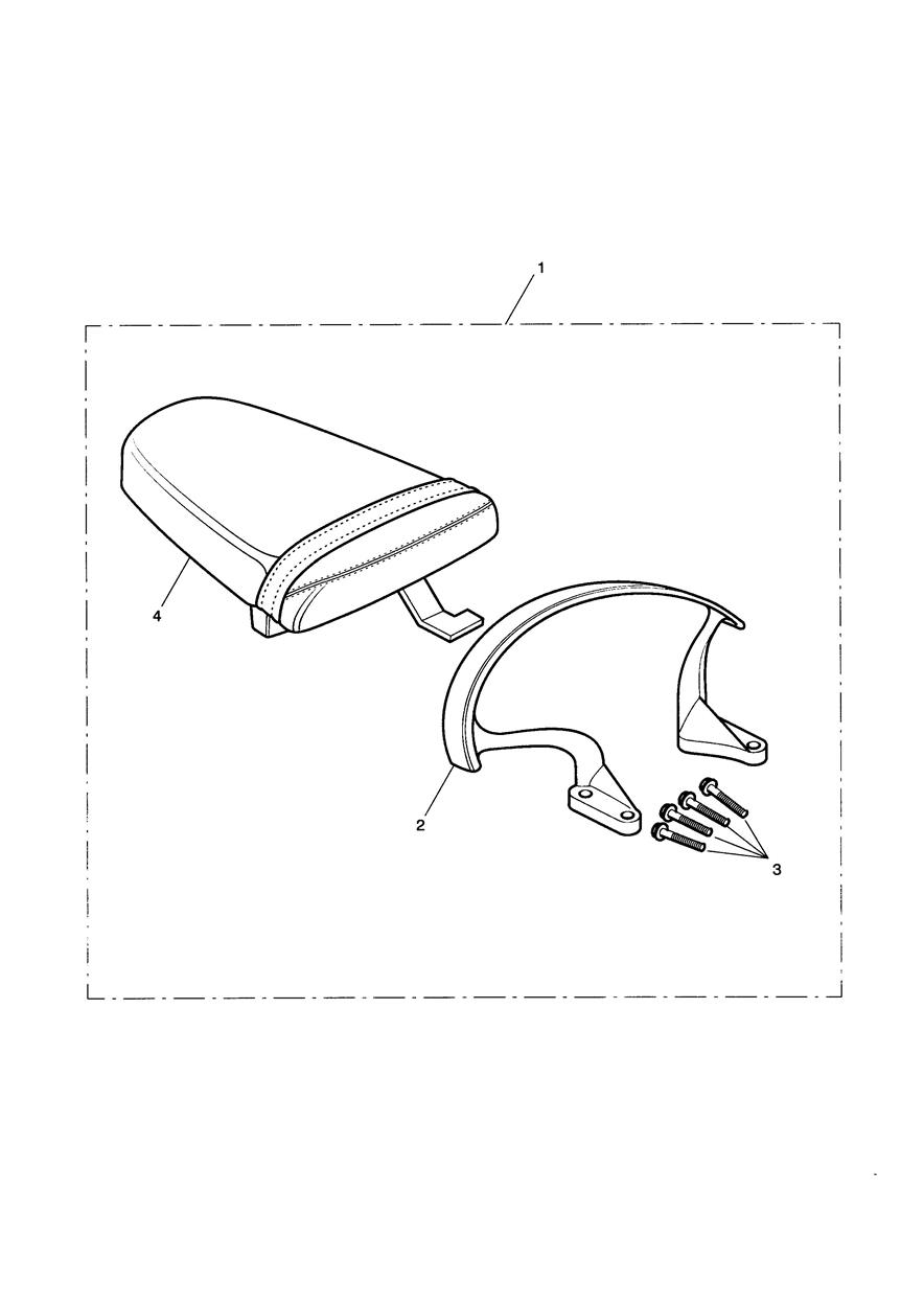Grab Rail Kit exploded diagram