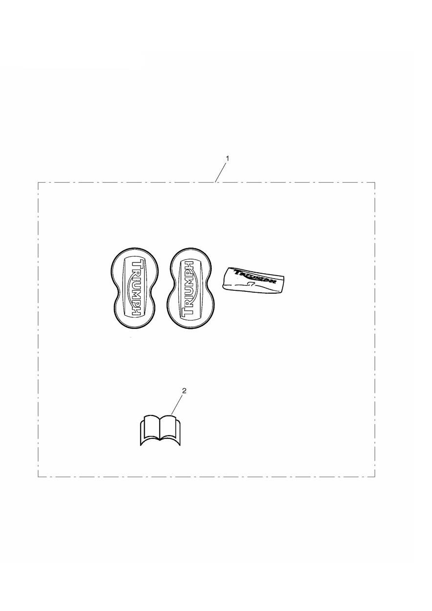 Front Caliper Caps exploded diagram