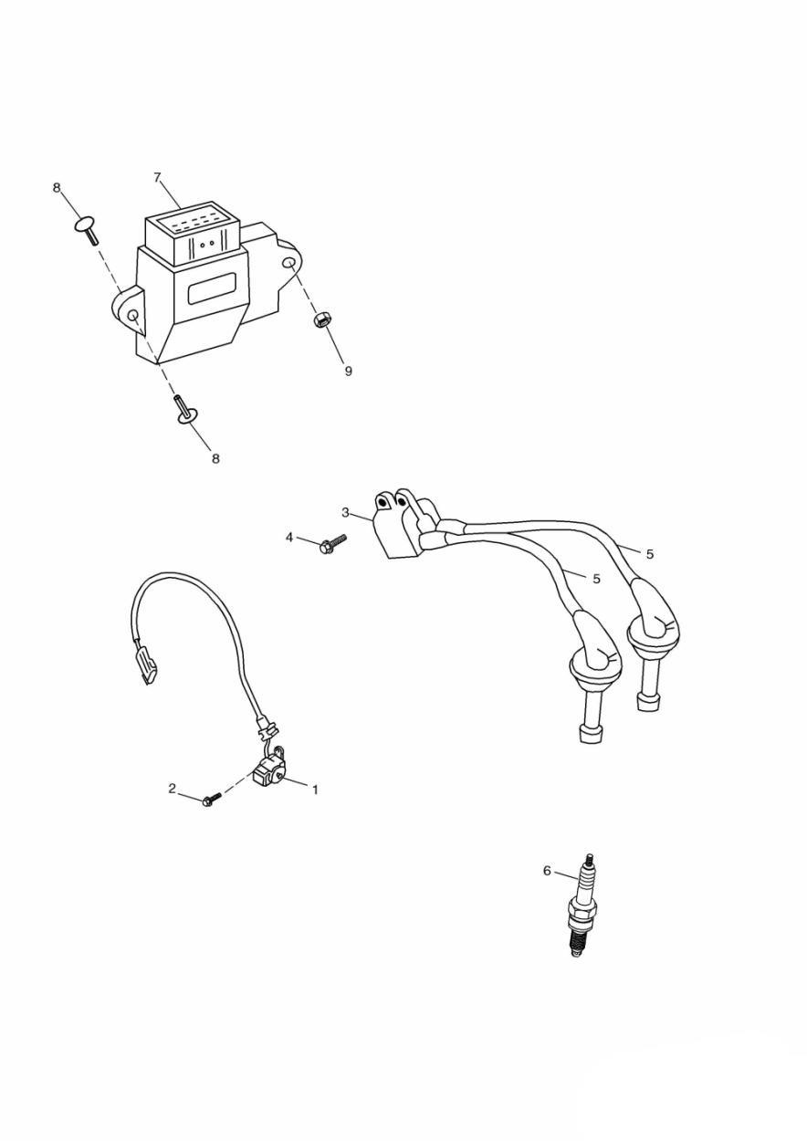 Ignition System Bonneville exploded diagram