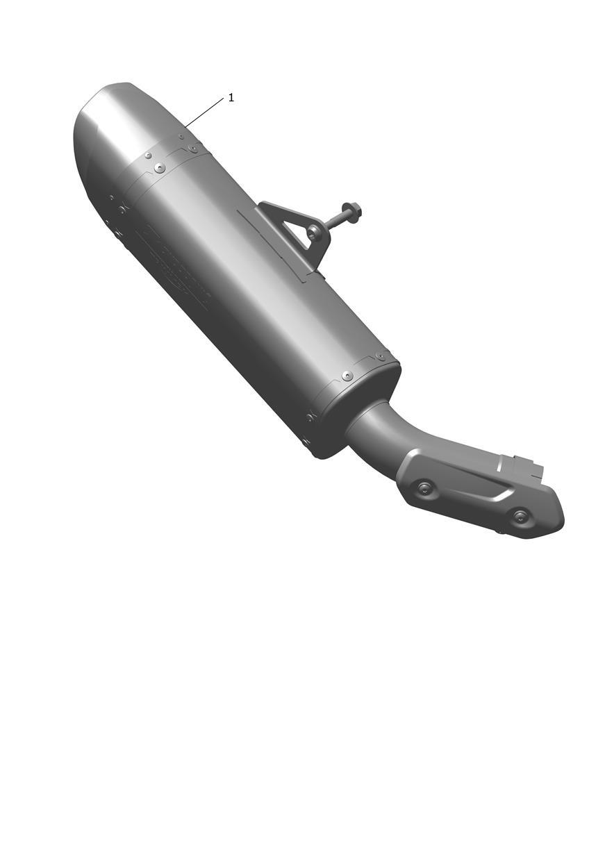 Silencer Kit exploded diagram