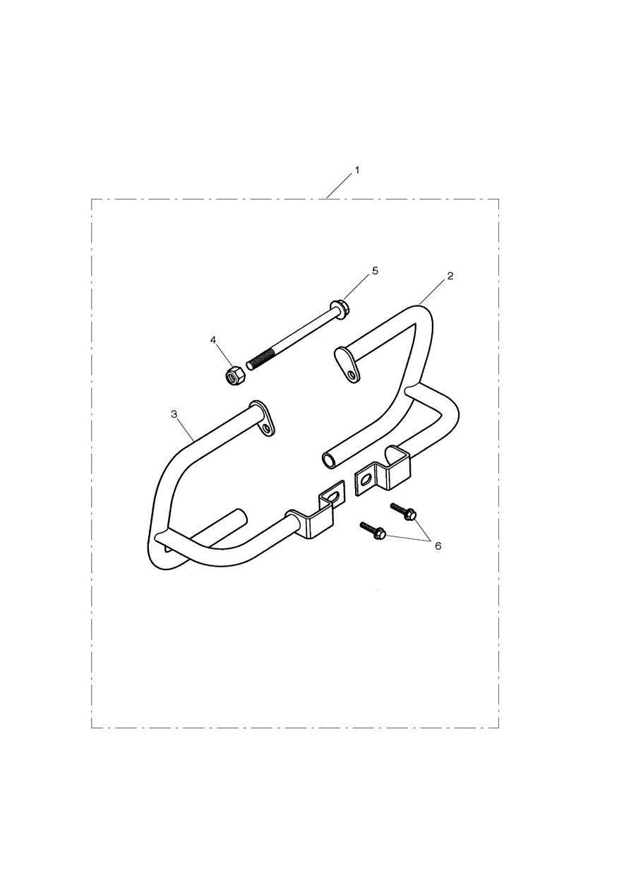 Dresser Bar Kit, Black exploded diagram