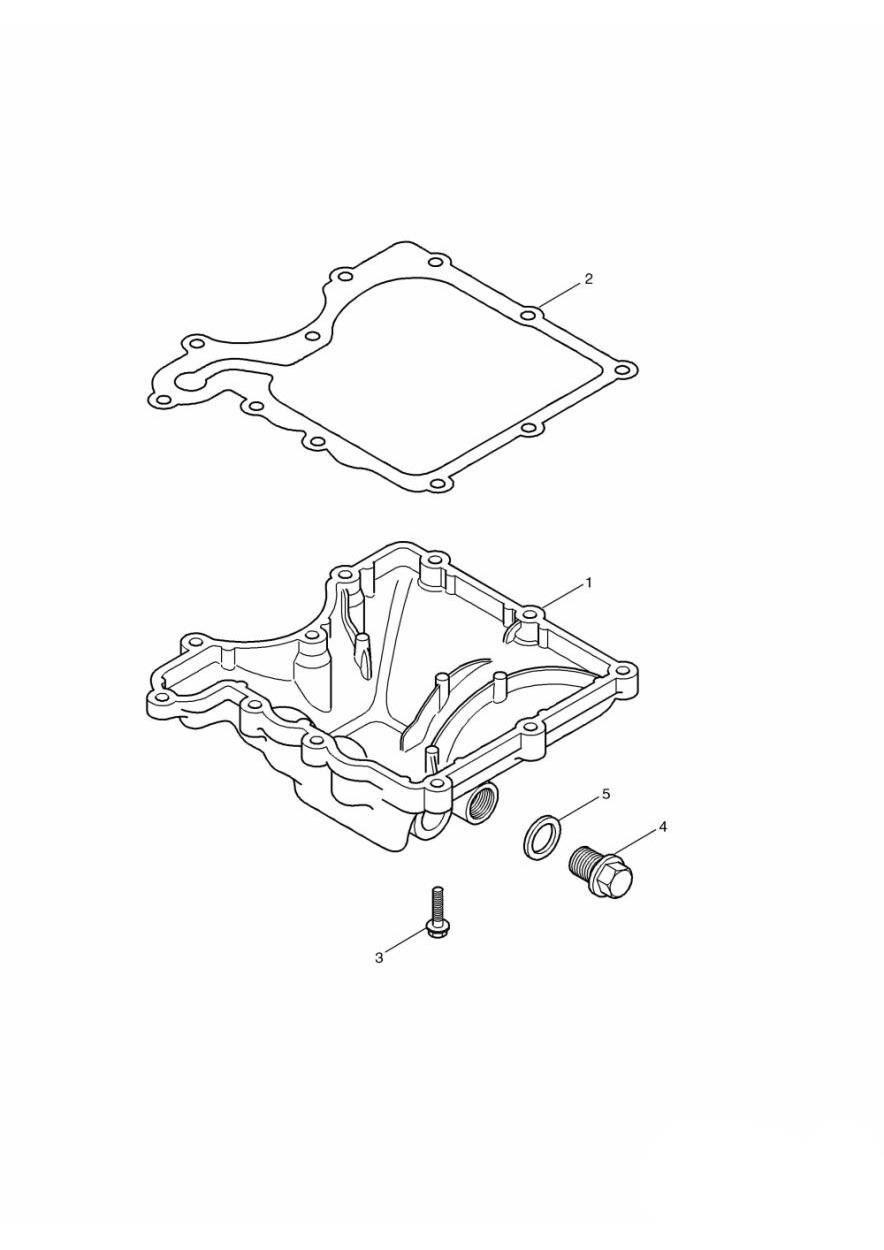 Sump exploded diagram