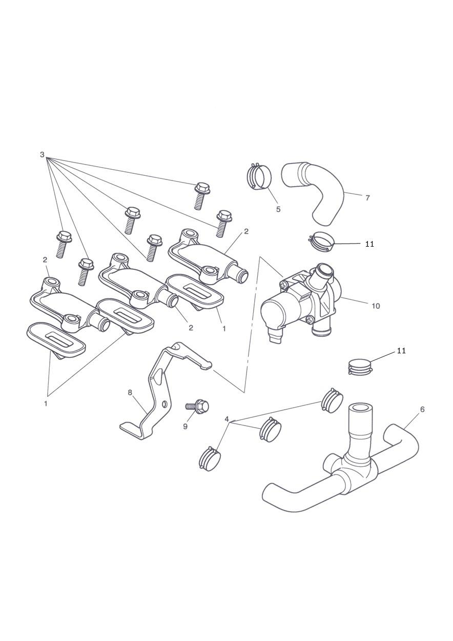 Emissions Control exploded diagram