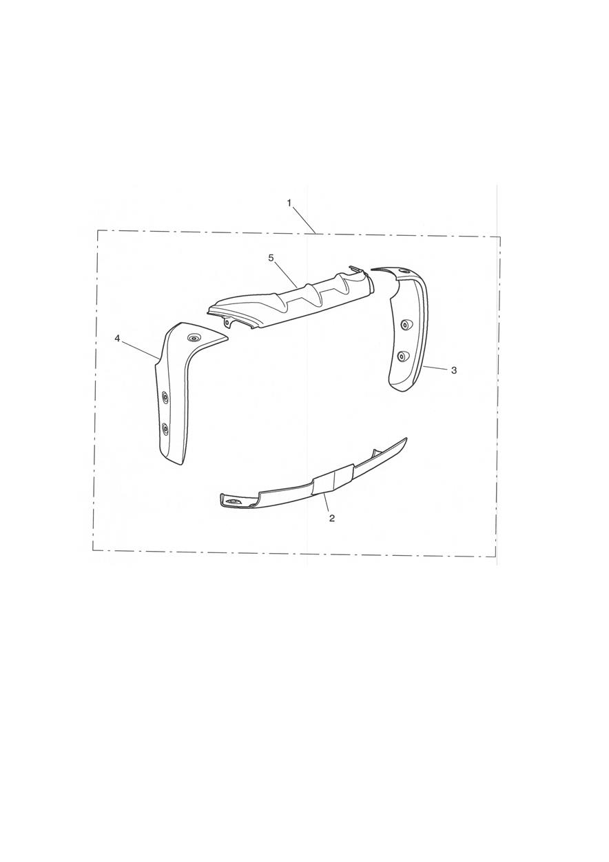Rad Cowl Kit exploded diagram