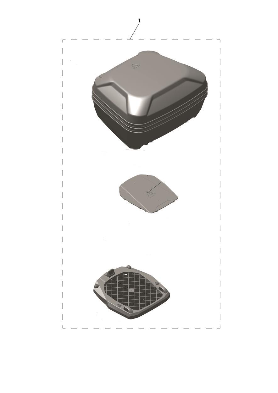 Semi Rigid Top Box exploded diagram