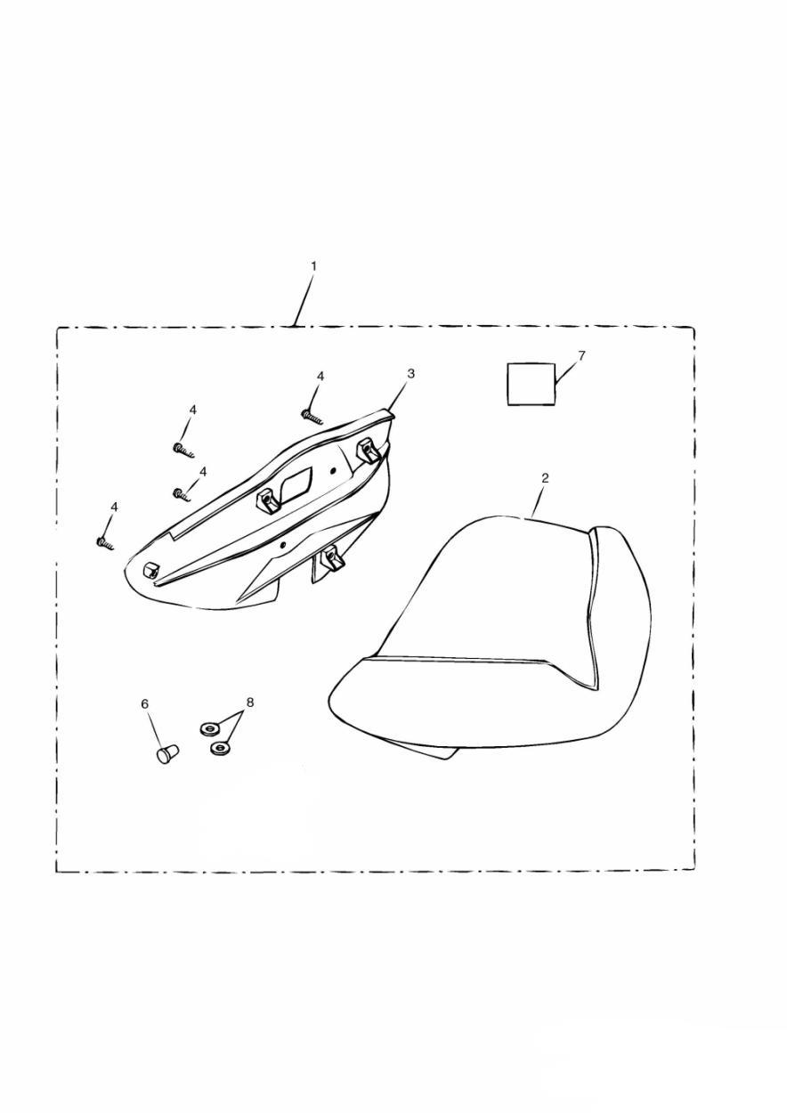 Flyscreen Kit exploded diagram