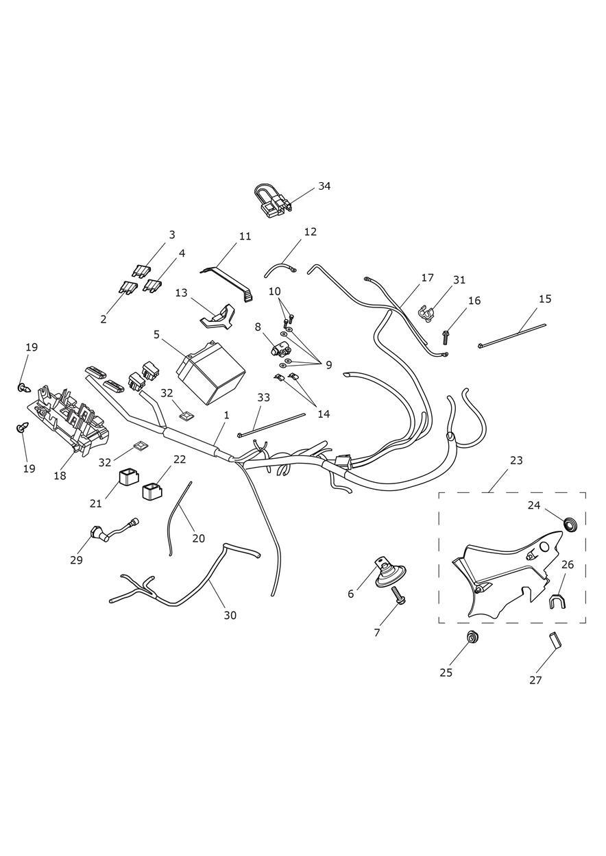 Electrical Equipment exploded diagram