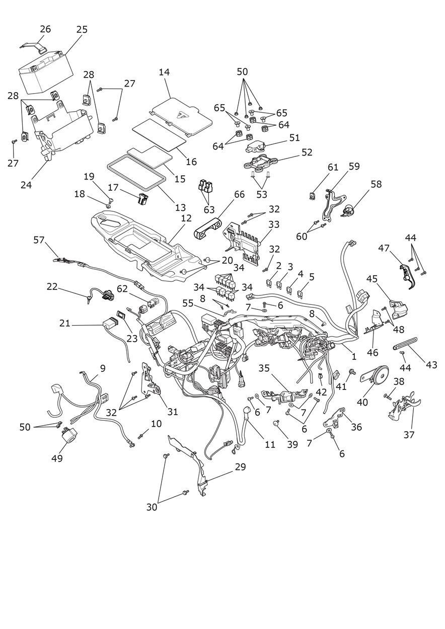 Electrical Equipment exploded diagram