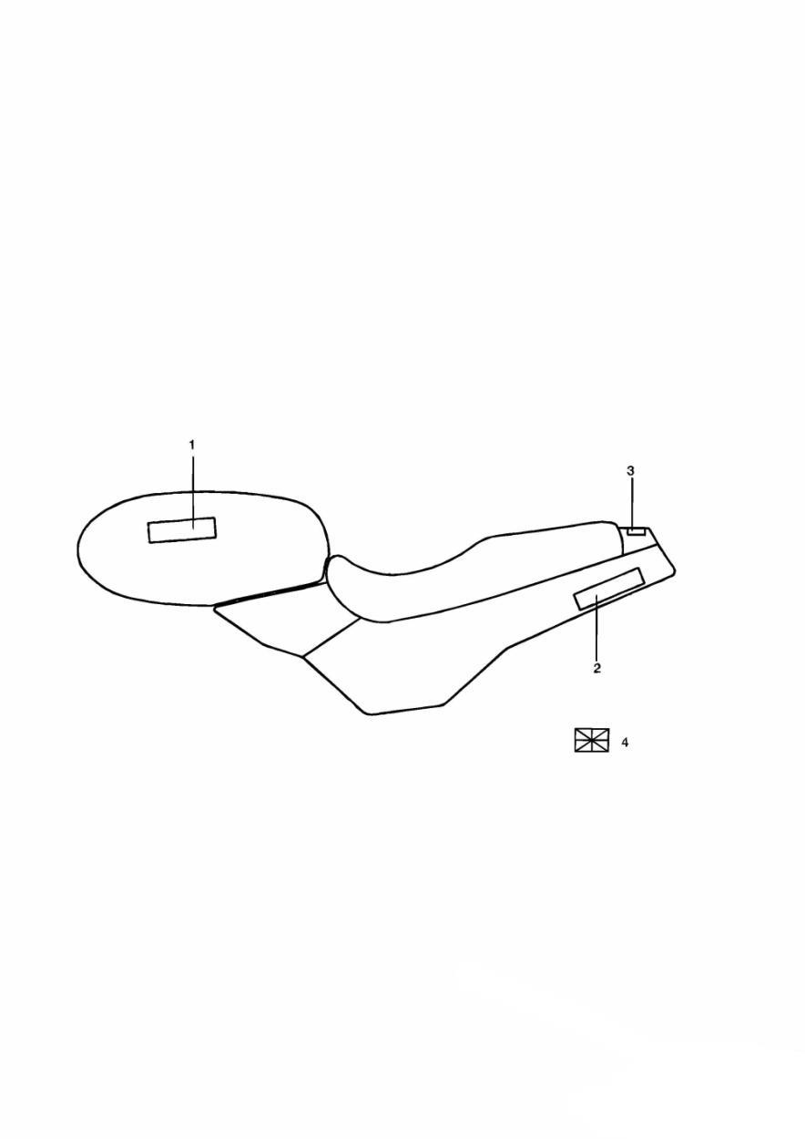 Decals British Racing Green exploded diagram