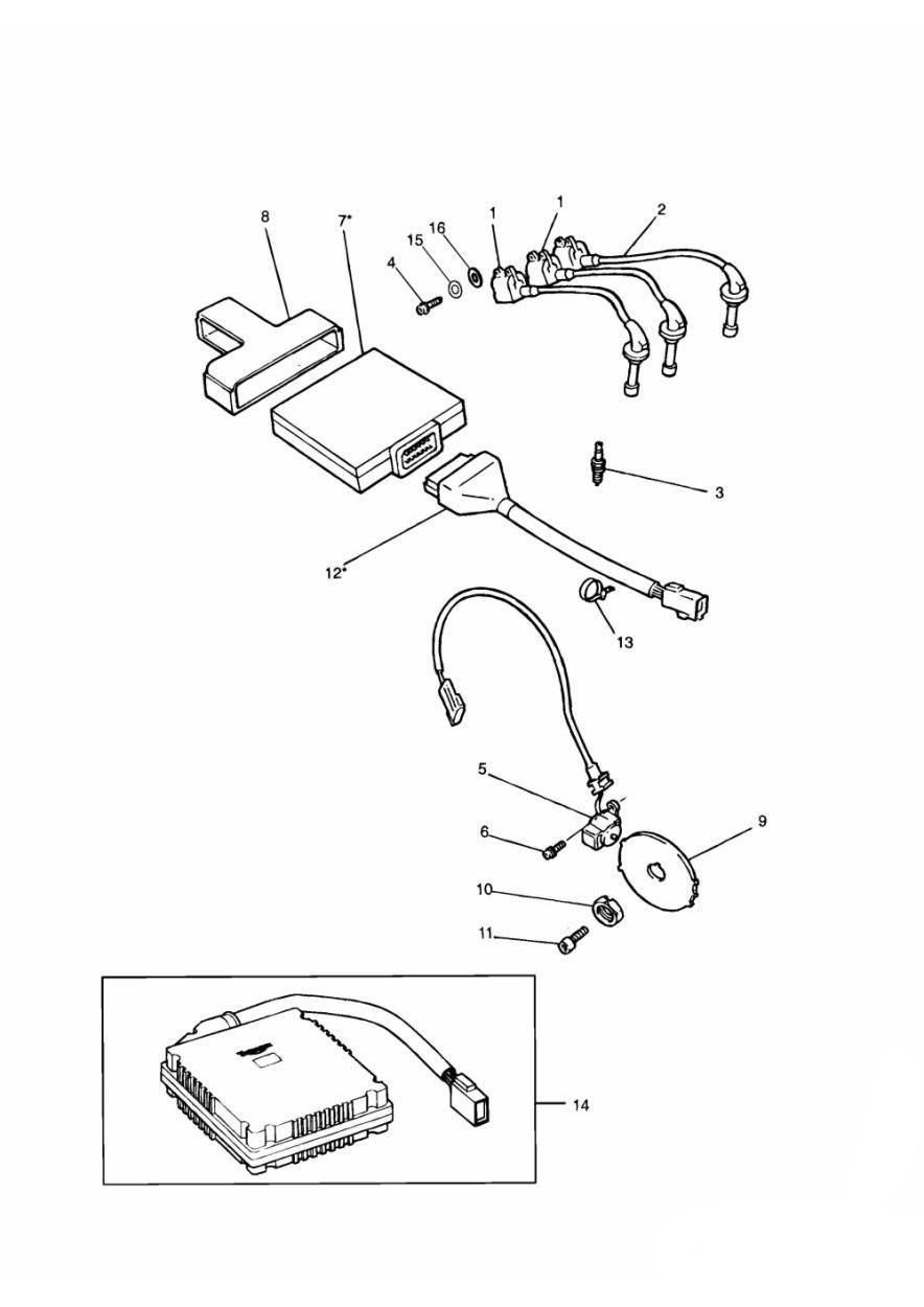 Ignition System exploded diagram