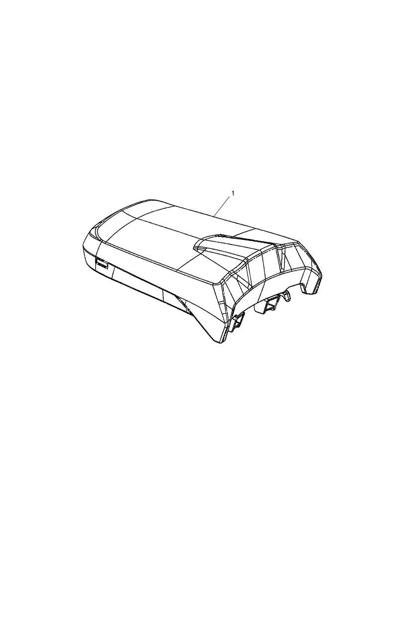 Pillion Seat, Comfort, Assy exploded diagram