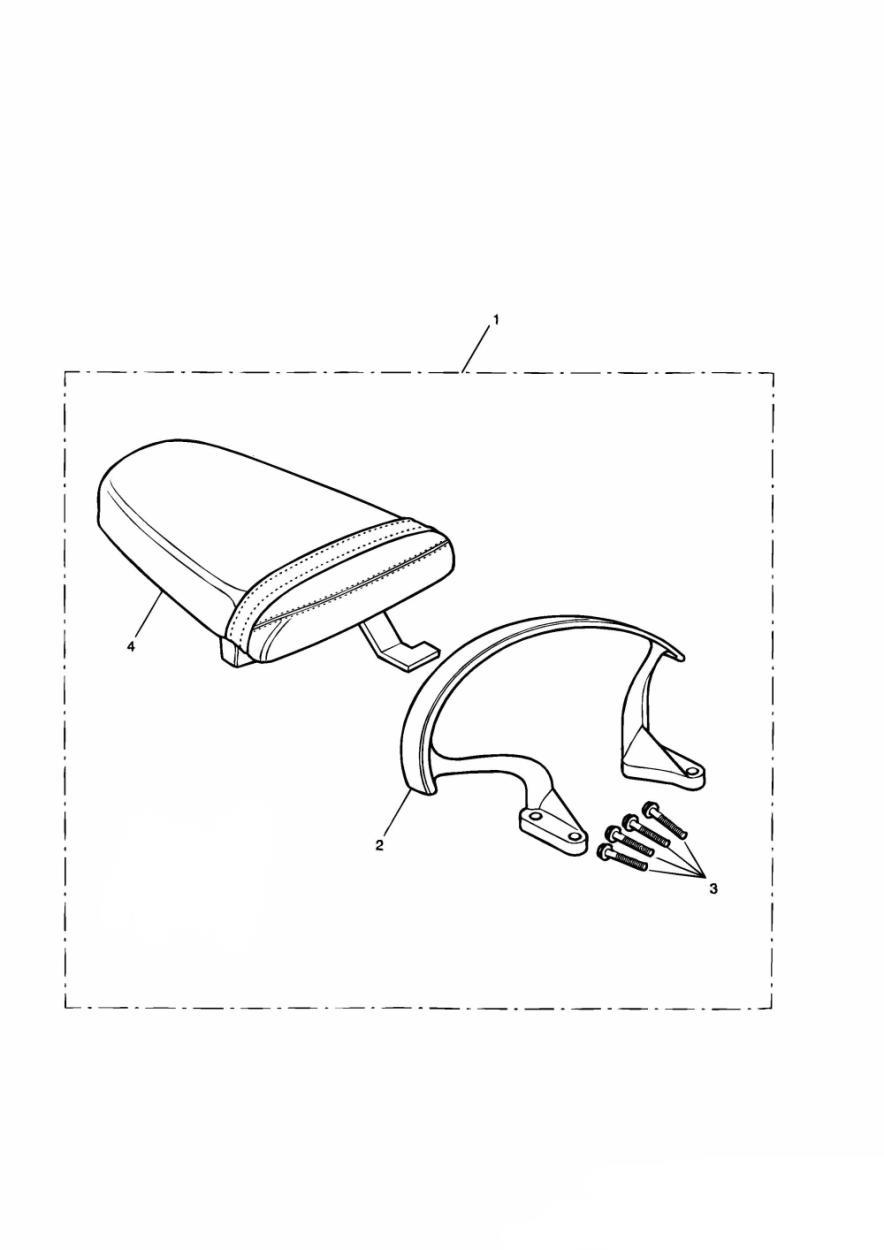 Grab Rail Kit exploded diagram