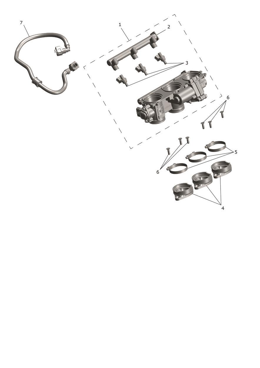 Throttle Bodies exploded diagram