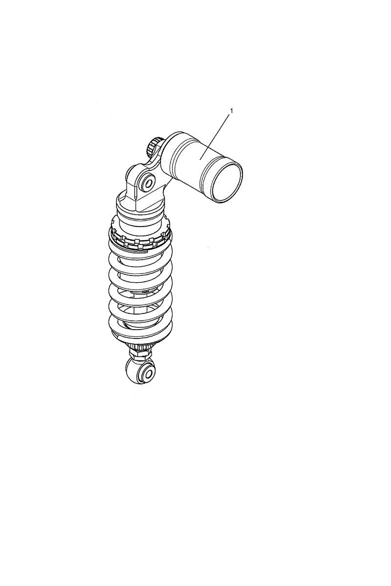 RSU, Ohlins, Type 1 exploded diagram