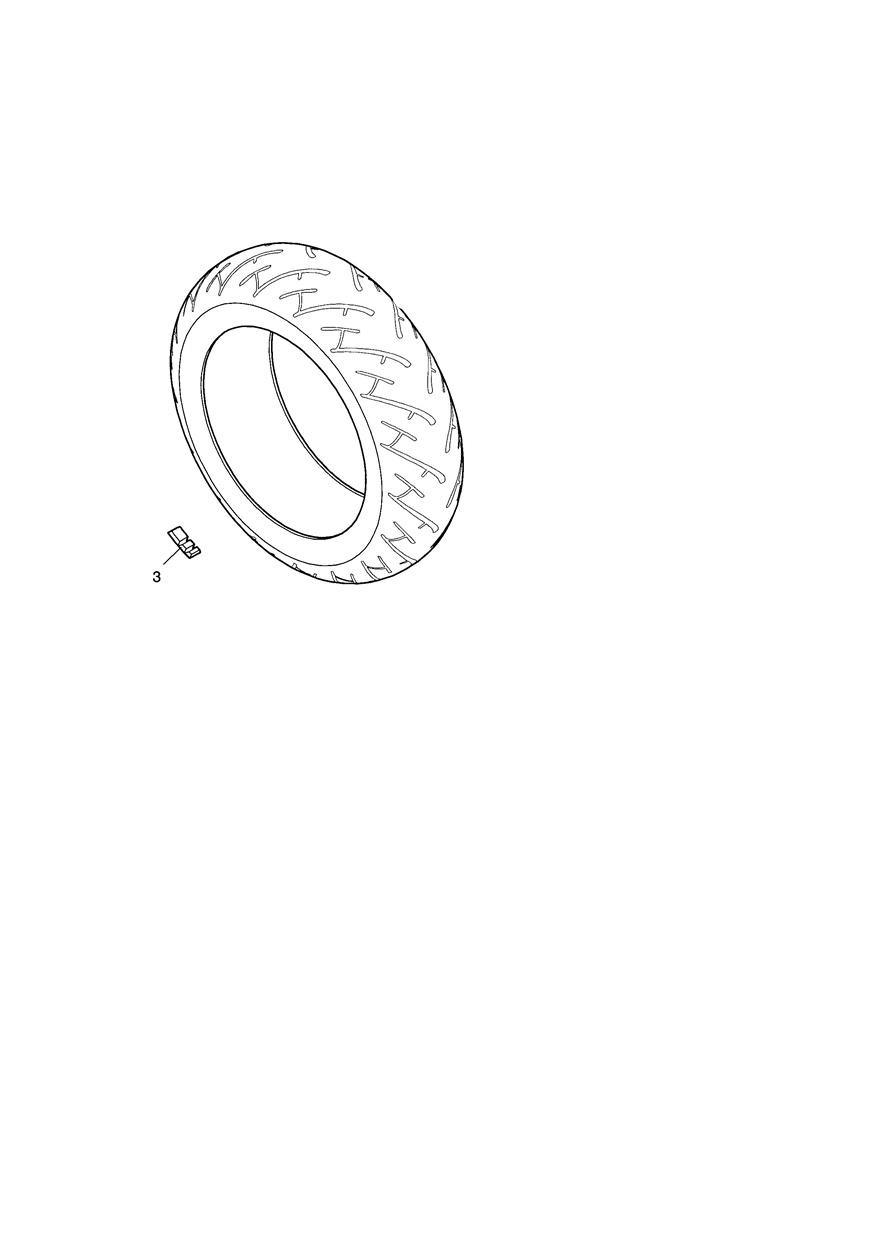 Tyres, Valves & Balance Weights exploded diagram