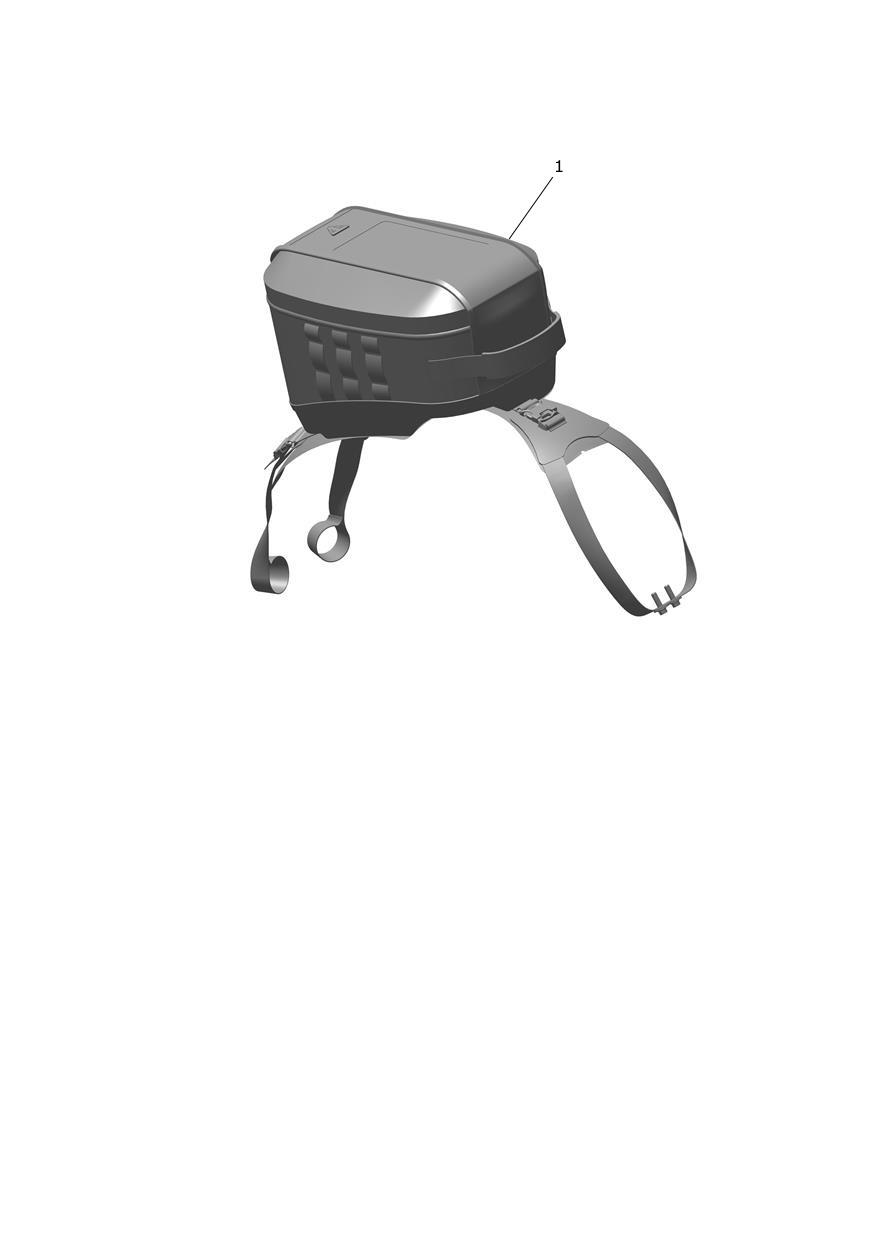 Tank Bag Kit exploded diagram