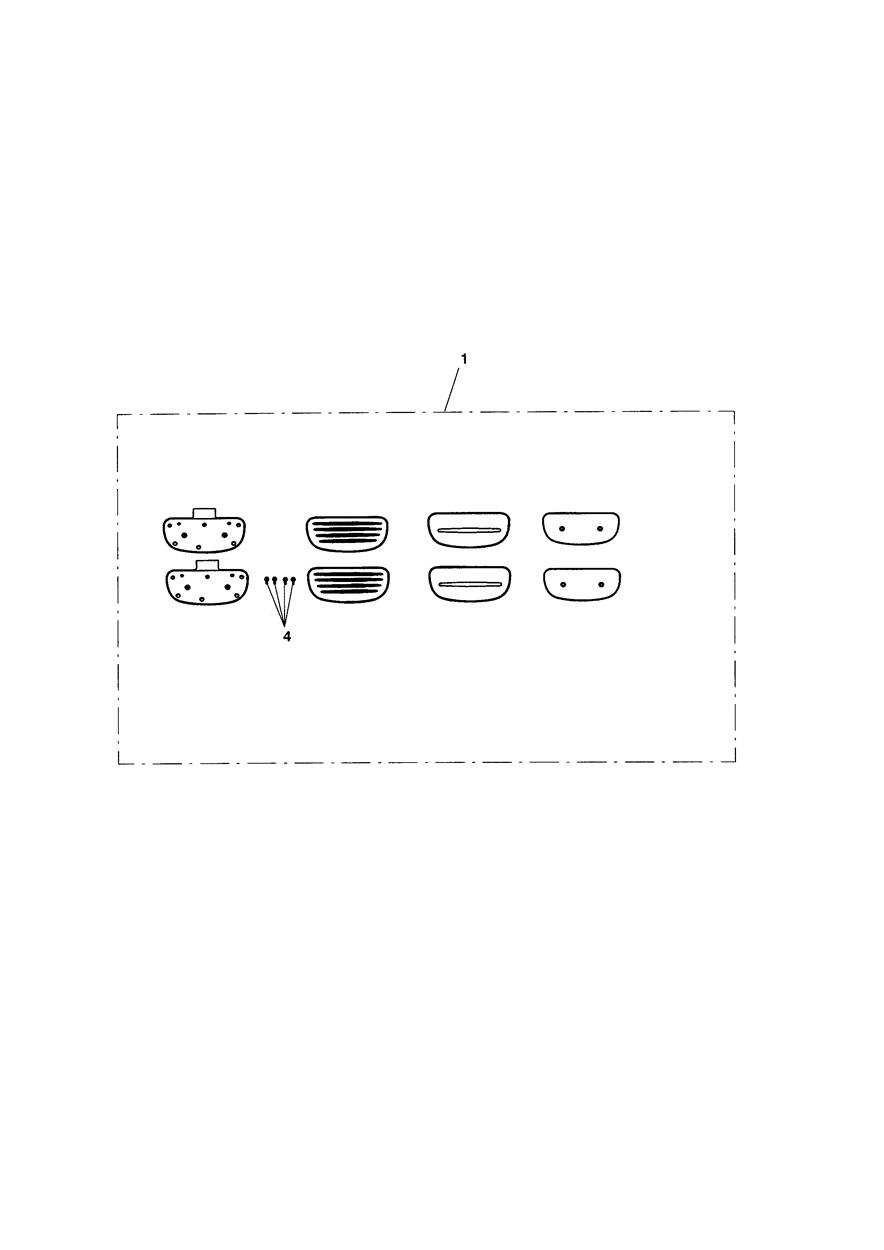 Passenger Footboard Kit, Chrome Insert exploded diagram