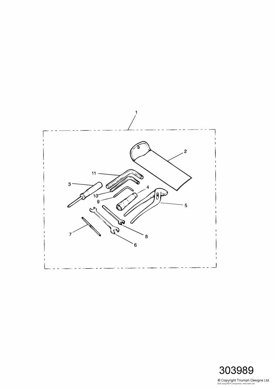 Tool Kit exploded diagram