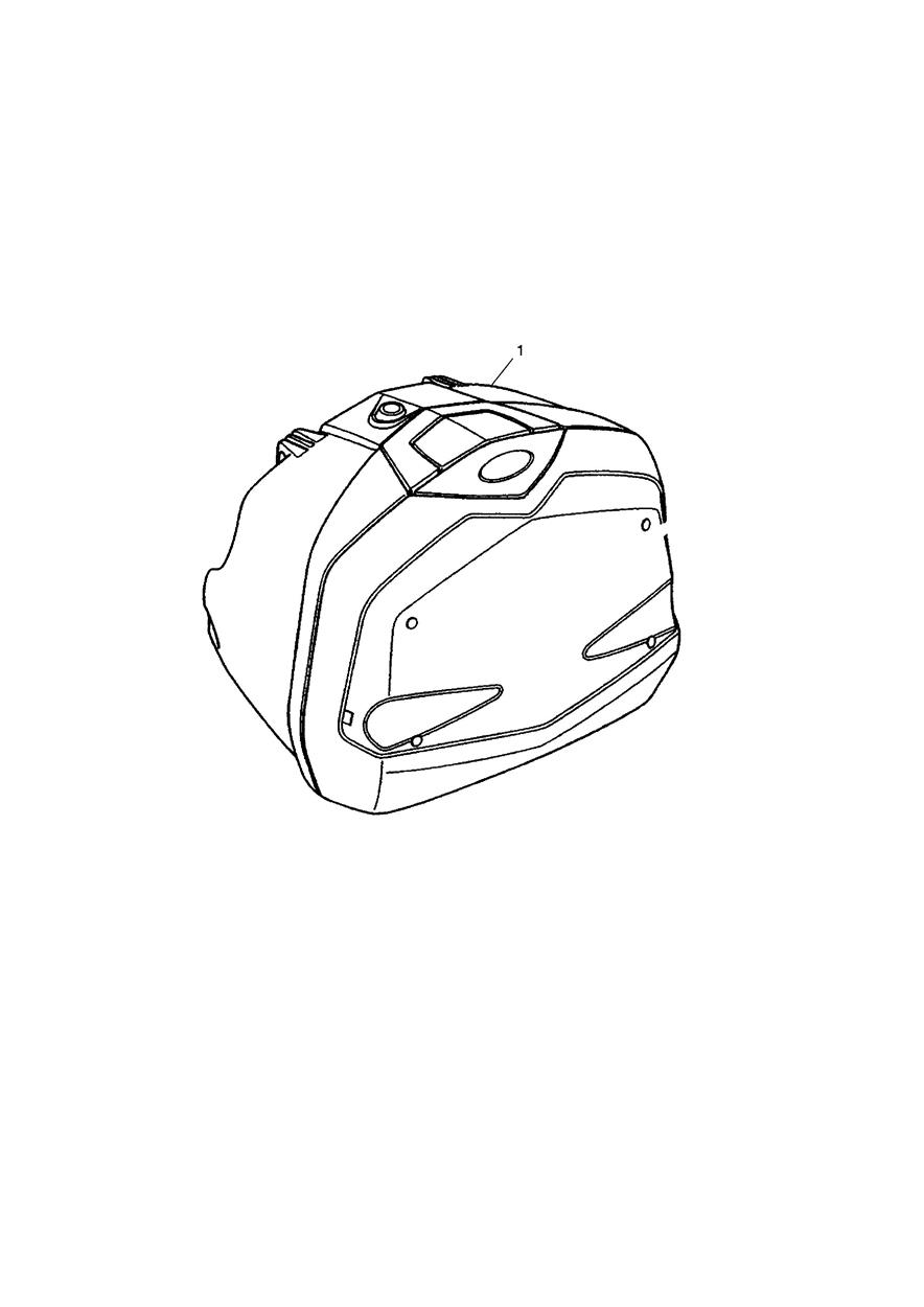 Pannier Assy, RH, Spares Condition exploded diagram