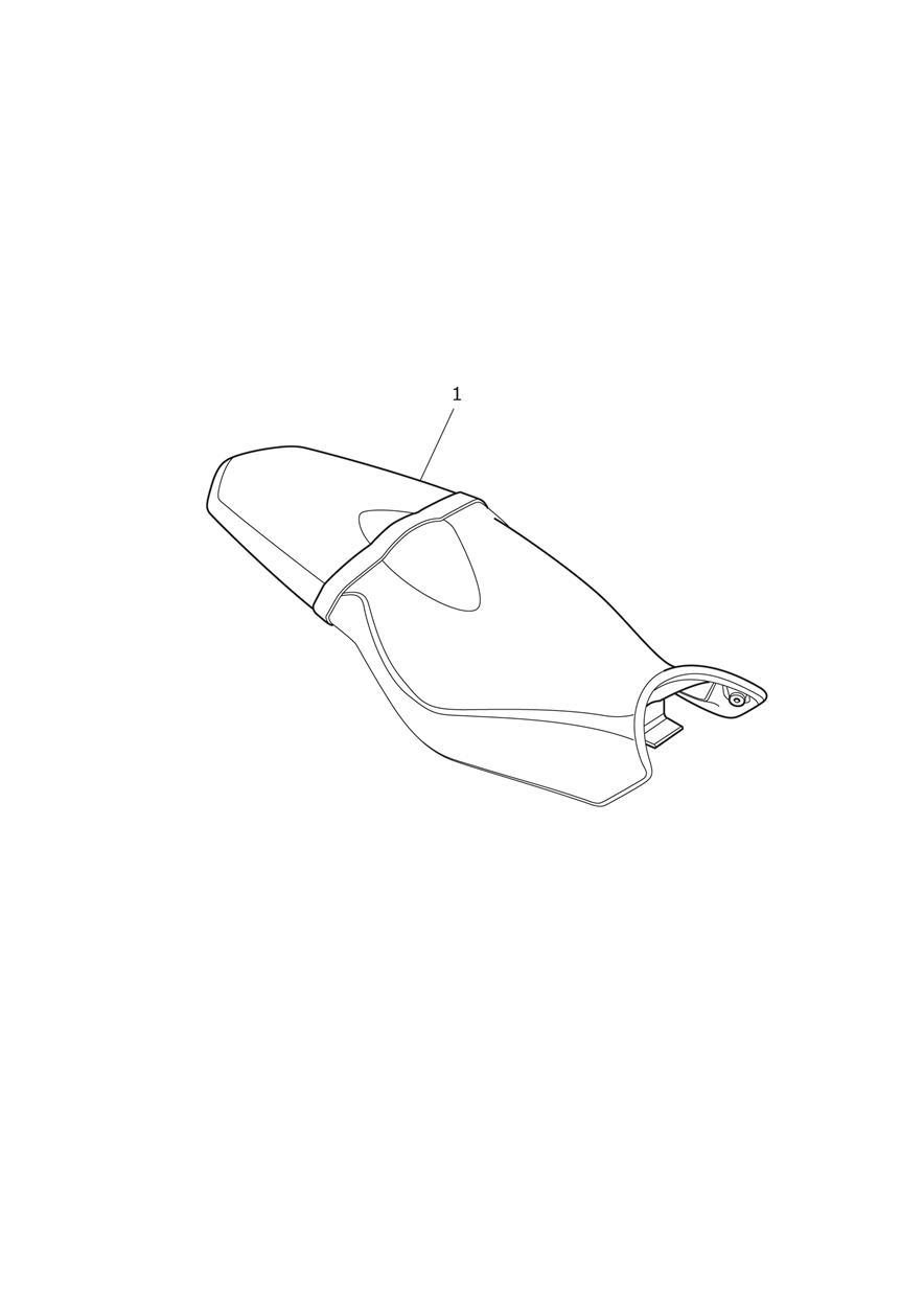 Comfort Seat exploded diagram