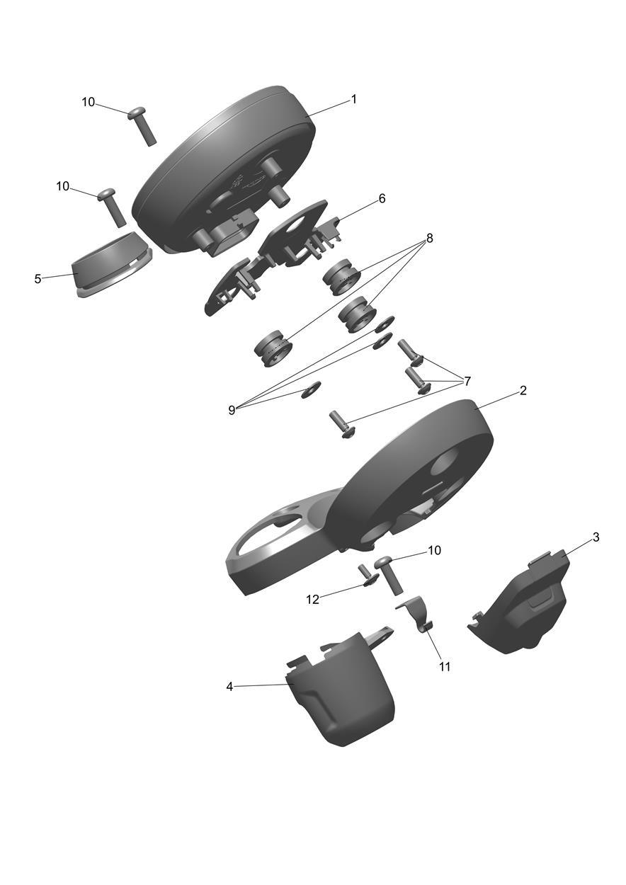 Instruments exploded diagram