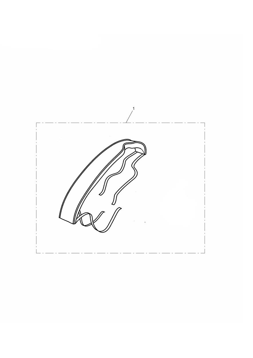 Tank Pad Kit exploded diagram