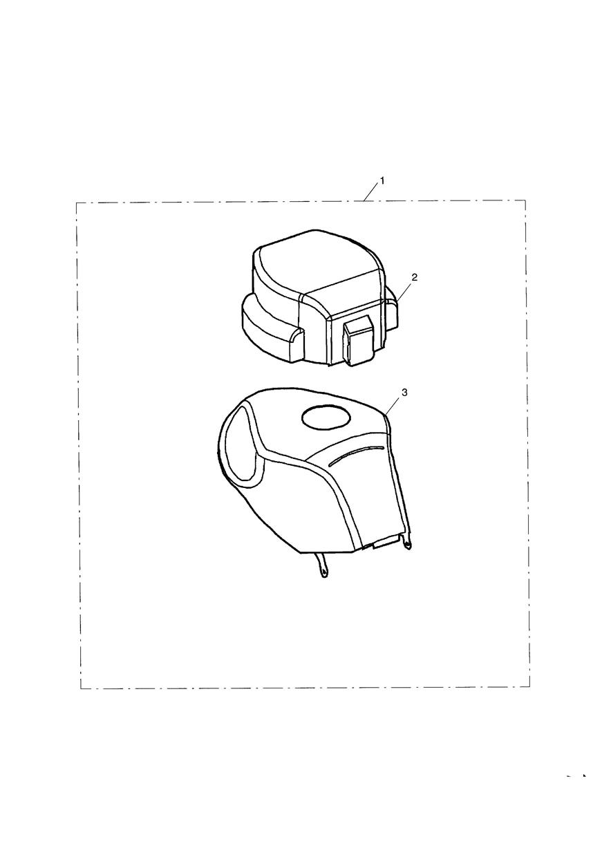 Tank Bag Kit, 15L exploded diagram